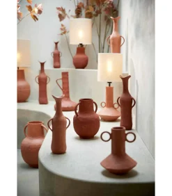 Light & Living Lampenkap Sendai - Bruin - 20x20x23cm