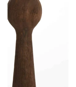 Lampvoet Festina - Donkerbruin - Ø9x33cm Muurverlichting