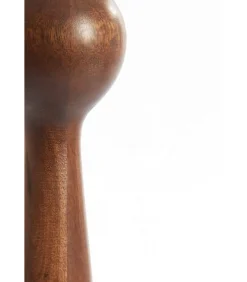 Outlet Lampvoet Festina - Roodbruin - Ø9x40cm Muurverlichting