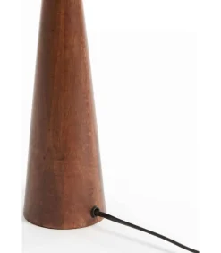 Outlet Lampvoet Festina - Roodbruin - Ø9x40cm Muurverlichting