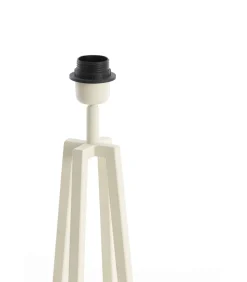 Hot Lampvoet Miley - Wit - 11,5x11,5x31cm Tafellampen