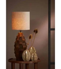 Light & Living Lampvoet Takabe - Bruin - Ø20cm