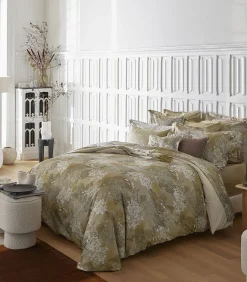 Hot Lande - Effen kussensloop in biologisch katoen satijn Lakens