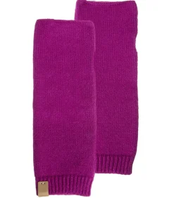 Best Lange gebreide dameswanten Redcurrant DAMES Handschoenen