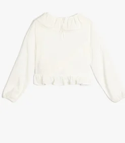 Kinderen Koton Lange mouw Babykraag Blouse