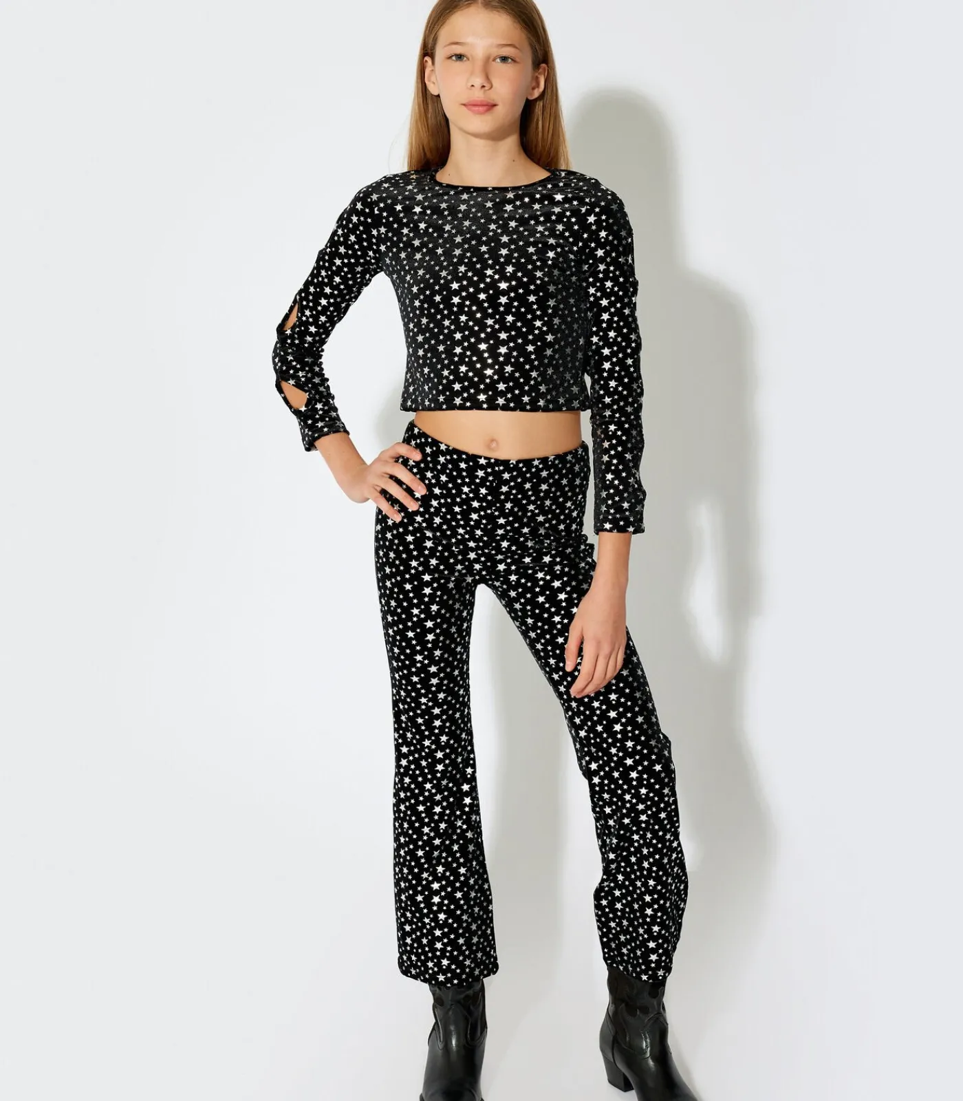 Outlet Lange mouw Ronde kraag Blouse Kinderen Blouses & Tunieken