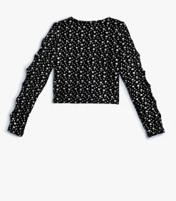 Outlet Lange mouw Ronde kraag Blouse Kinderen Blouses & Tunieken