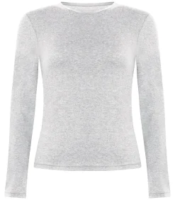 Clearance Lange mouwen shirt van zachte katoen DAMES Nachtmode