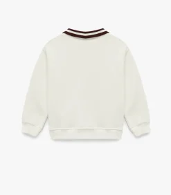 Discount Lange Mouwen Sweatshirt met Kraag en Print Kinderen Truien & Cardigans