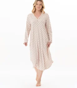 Online Lange nachthemd van modal katoen TEA TIME 111 DAMES Nachtmode