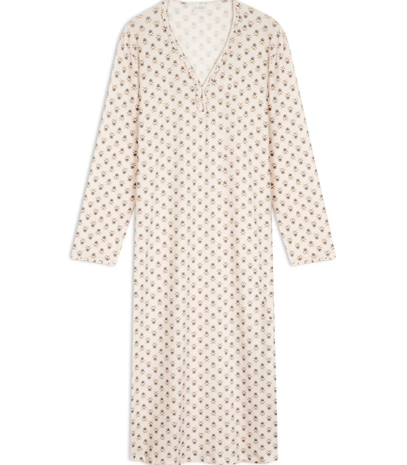 Online Lange nachthemd van modal katoen TEA TIME 111 DAMES Nachtmode