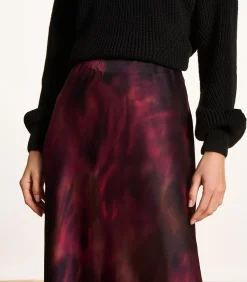 DAMES La Fée Maraboutée Lange rode rok met print