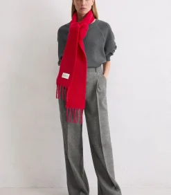 DAMES Marc O'Polo Lange sjaal met franjes