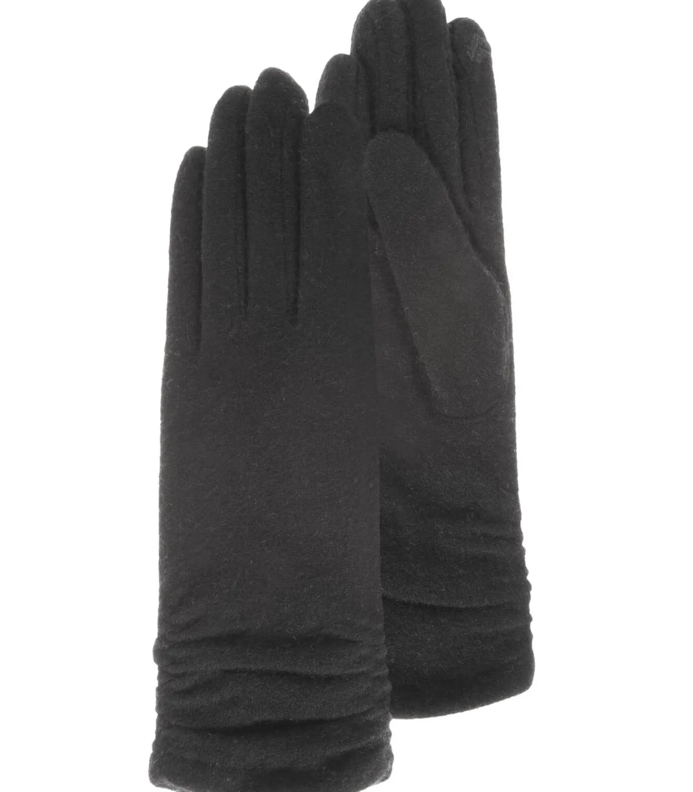 Hot Lange tactiele wollen dameshandschoenen Zwart DAMES Handschoenen