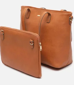 DAMES Misako Laptop hoes Vrouw Diversi Lichtbruin