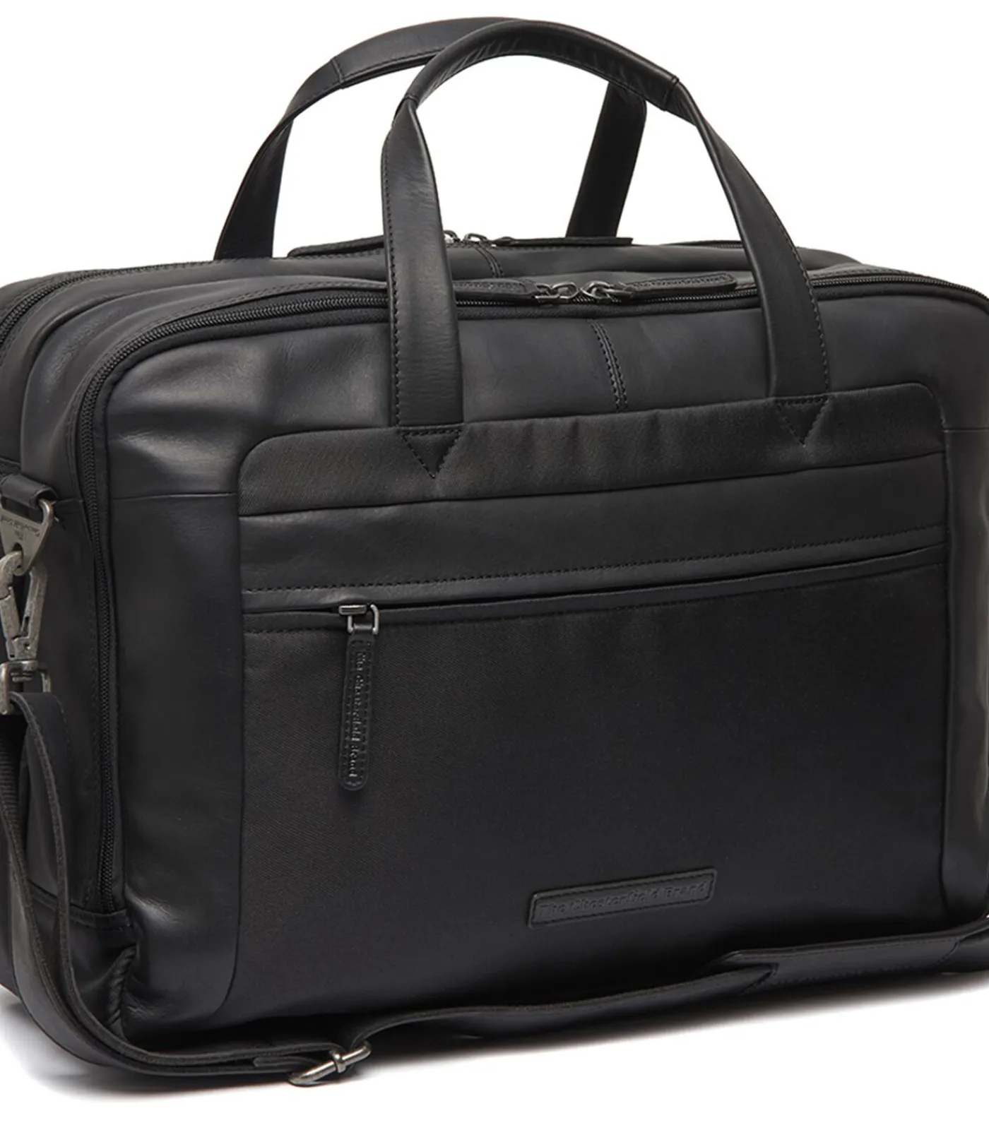 Heren The Chesterfield Brand Laptoptas Zwart C40.400100
