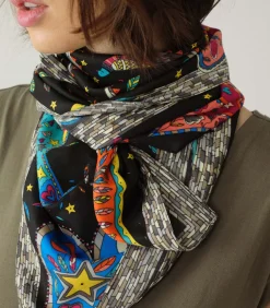 Best LAVINIA - Sjaal met geometrisch patroon DAMES Sjaals