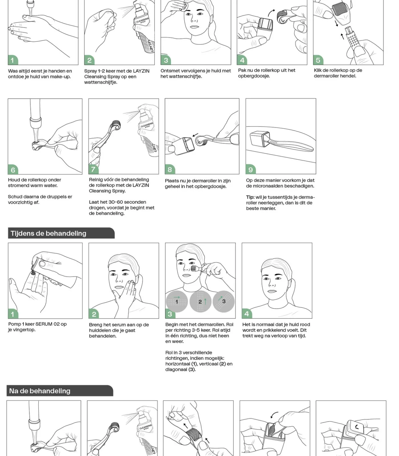 Sale Anti-Aging Microneedling SET Gezicht Sets