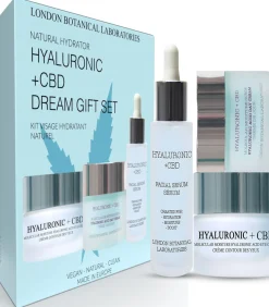 London Botanical laboratories LBL- Hyaluronic + CBD Dream Gift Set (serum + vochtinbrengende crème + oog)