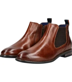 Discount Leer/Textiel Enkellaarzen Heren Schoenen