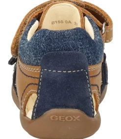 Kinderen GEOX Leer/Textiel Halfhoge schoenen