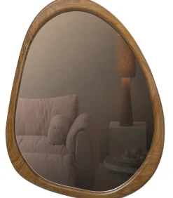 Sale Leif Spiegel - Hout - Naturel - 48x44x2 Spiegels