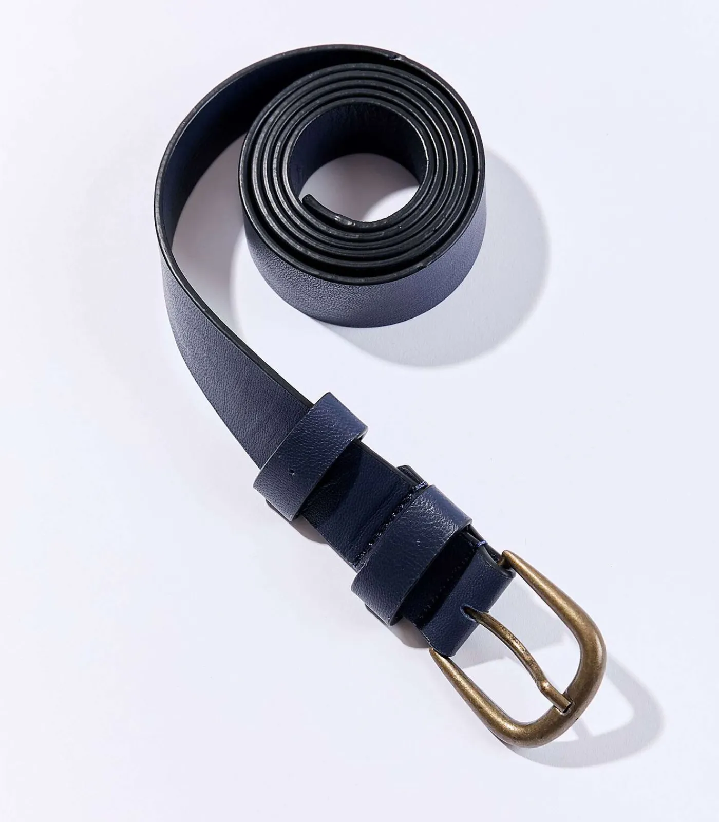 New Leren ceintuur met metalen gesp MAZ DAMES Riemen