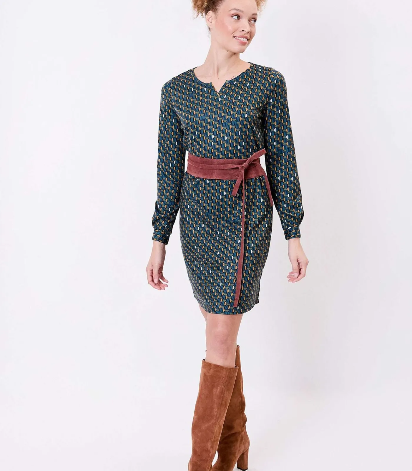 Clearance Leren ceintuur om te knopen JAPA DAMES Riemen