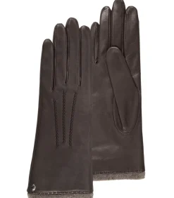 DAMES ISOTONER Leren Dameshandschoenen - kasjmier voering