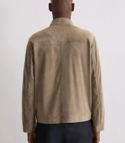 Heren Marc O'Polo Leren jack regular