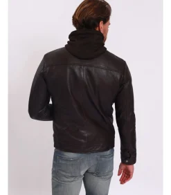 Outlet Leren Jas BERNEZ Heren Jassen