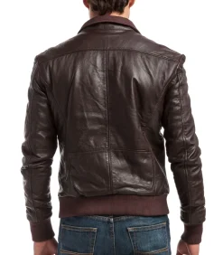 Heren Chyston Leren Jas SIMON