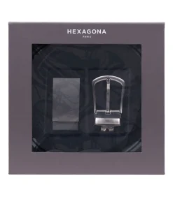 Outlet Leren Twee Coffret Heren Riemen