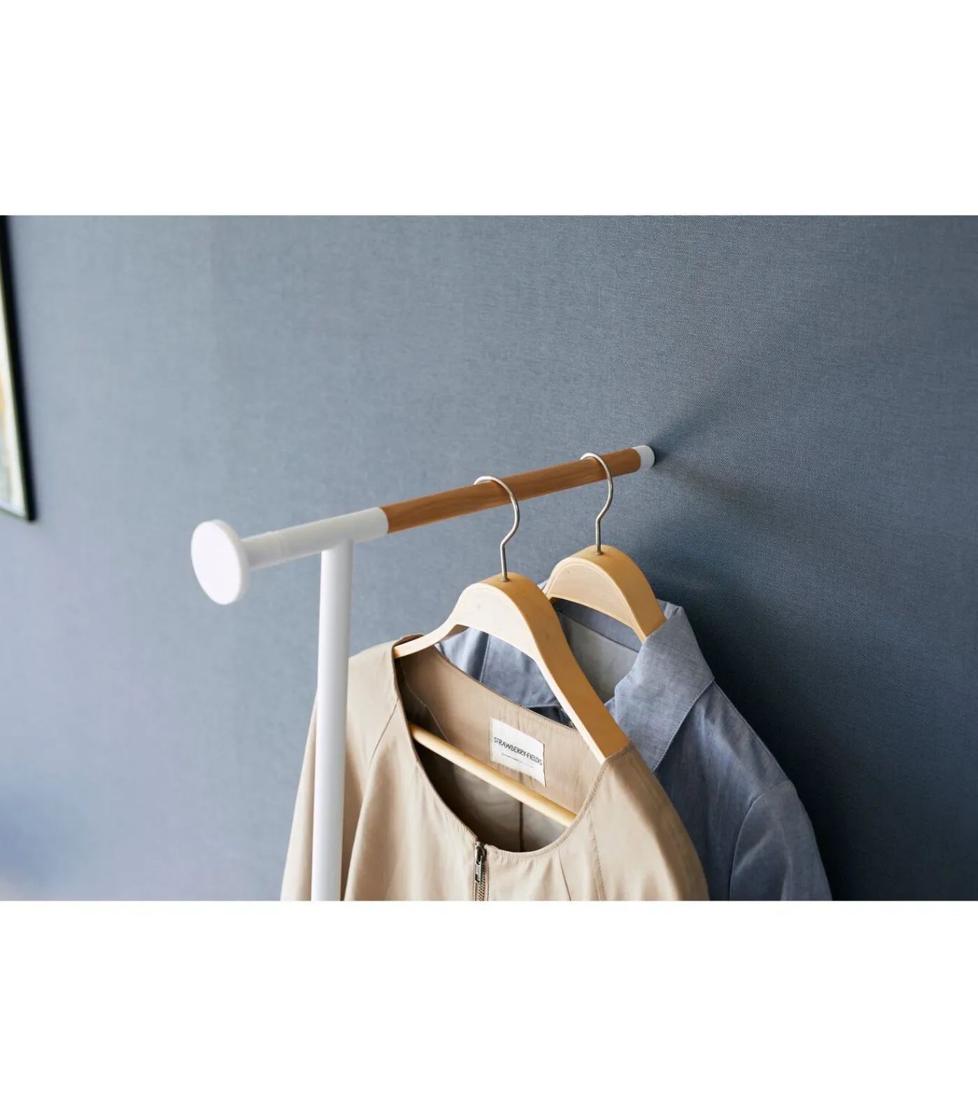 Outlet Leunend Stoomreiniger Kledingrek - Tower - Wit Meubels