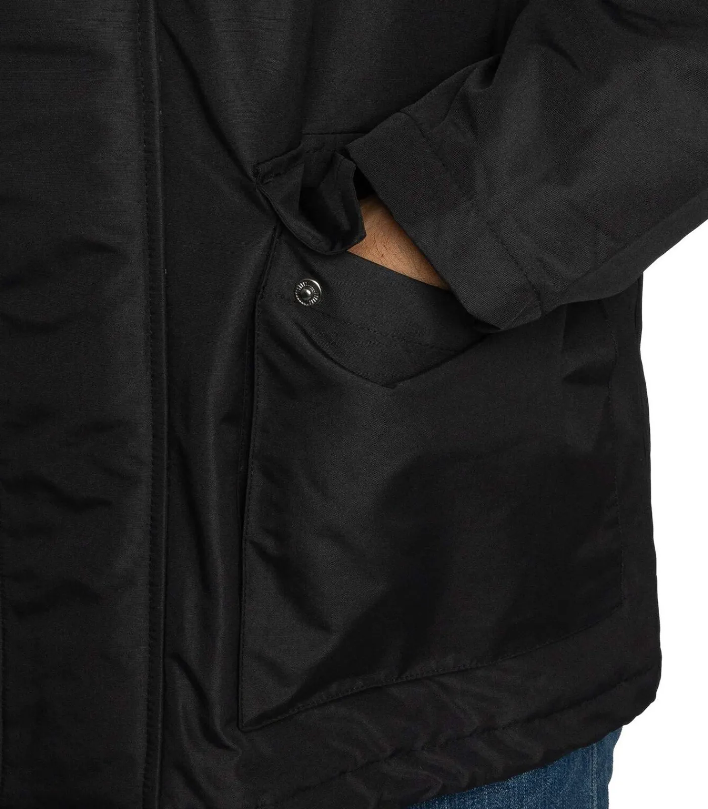 Outlet Liam Cargo Pockets Gewatteerde Jas Heren Jassen