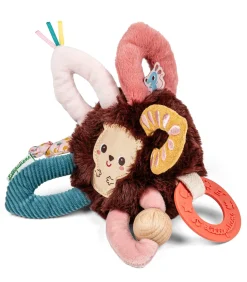 Kinderen Lilliputiens sensorische bal baby speelgoed Leon de egel - grijprammelaar