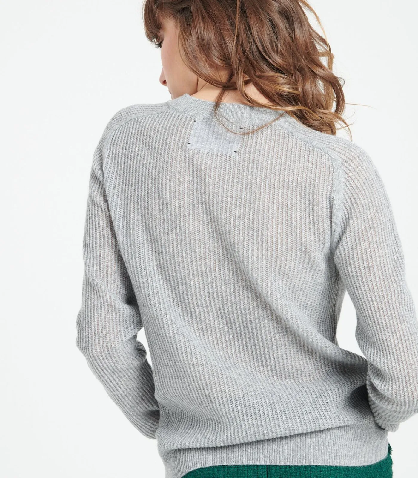 Outlet LILLY 23 Trui met ronde hals - 100% kasjmier DAMES Truien & Cardigans