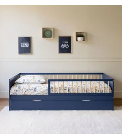 Best Lit gigogne pour enfant 190x90cm bleu foncé ADAM Kinderen Kinderen Home