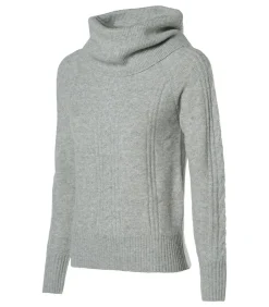 DAMES Mart Visser Liv Lurex Trui Grijs / Zilver