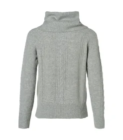 DAMES Mart Visser Liv Lurex Trui Grijs / Zilver