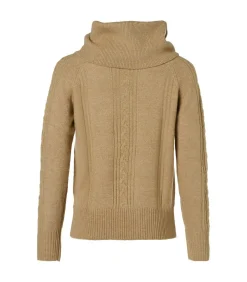 Sale Liv Lurex Trui Zand / Goud DAMES T-Shirts & Tops