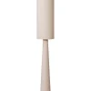 Outlet Loft Vloerlamp - Metaal/Bouclé - Naturel - 187xØ35 cm Vloerlampen