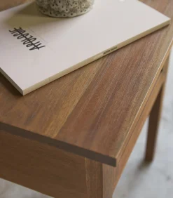 Tikamoon Loggia - Massief mahonie nachtkastje