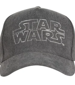 DAMES Star Wars LOGO - Baseball Pet - Zwart