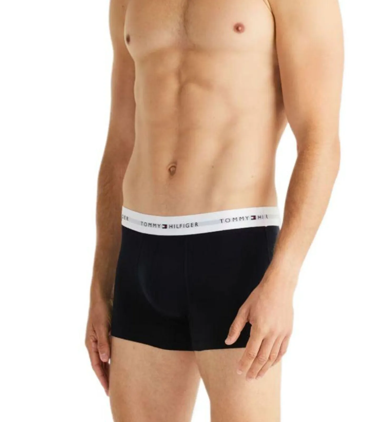 Heren Tommy Hilfiger LOGO - Korte Broek - Zwart