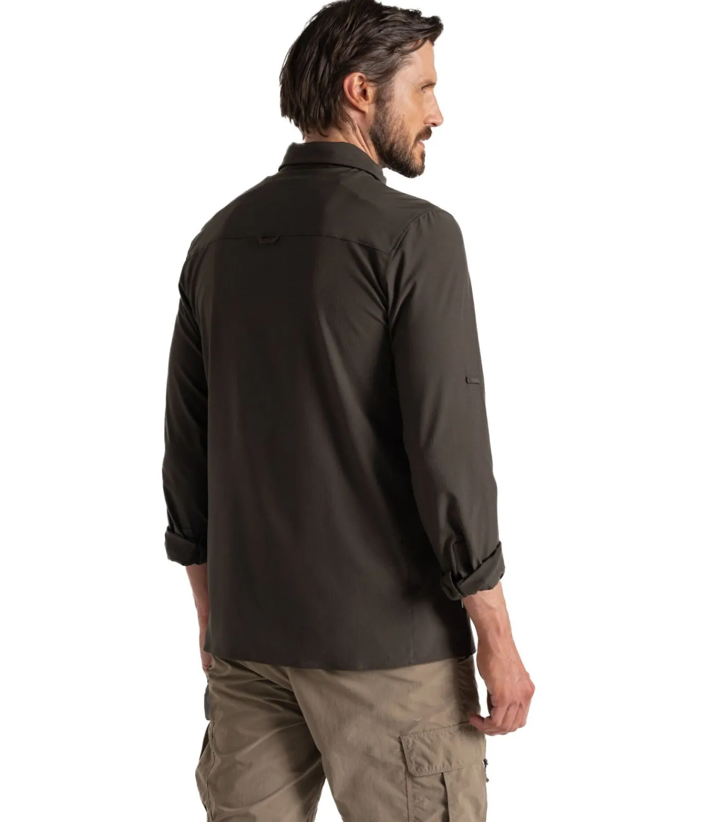 Clearance LOGO - Shirt - Groen Heren Hemden