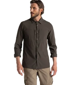 Clearance LOGO - Shirt - Groen Heren Hemden