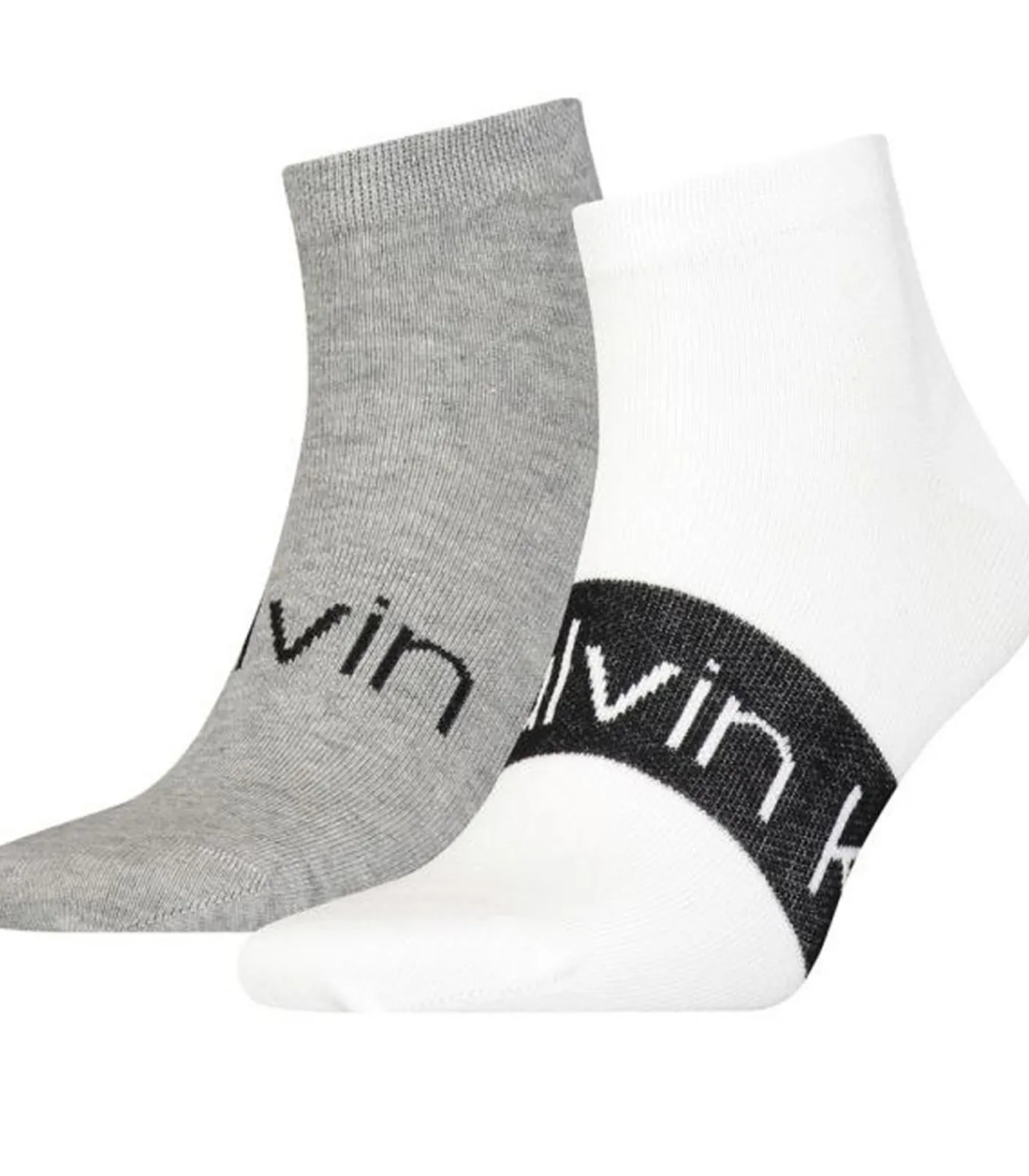 DAMES Calvin Klein LOGO - Sokken - Grijs