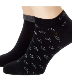 Heren Calvin Klein LOGO - Sokken - Zwart