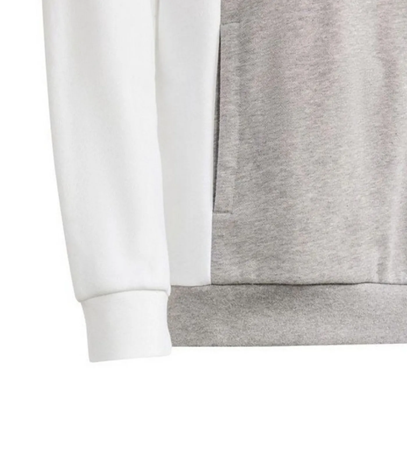 New LOGO - Trui met kap - Wit Kinderen Truien & Vesten